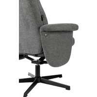 Интерьерное кресло Бюрократ Baron (серый) в Бресте