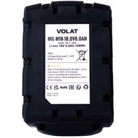Аккумулятор VOLAT MIL-M18 (18В/6 Ah)