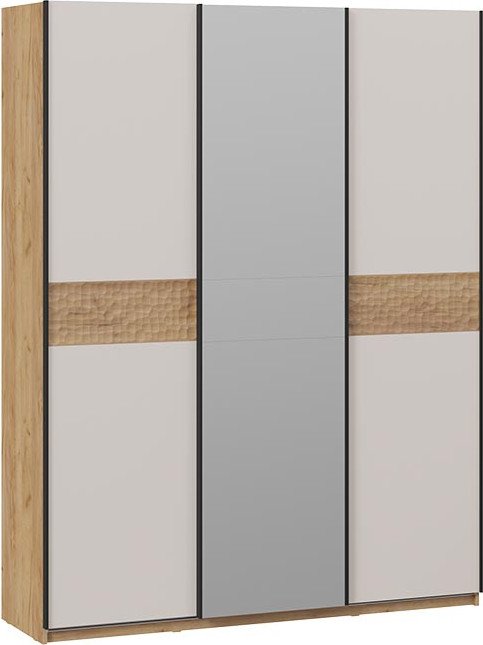 

Шкаф-купе Трия Оскар Скания Т2 1800 268724 (ручка черная/дуб крафт золотой/кашемир/дуб тортугга)