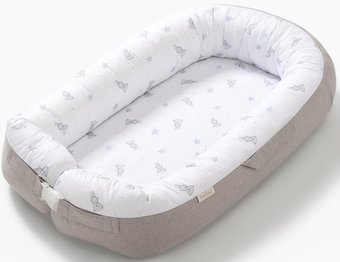 Матрас-кокон Perina Soft Cotton гнездышко ГН-02.6 (серый)