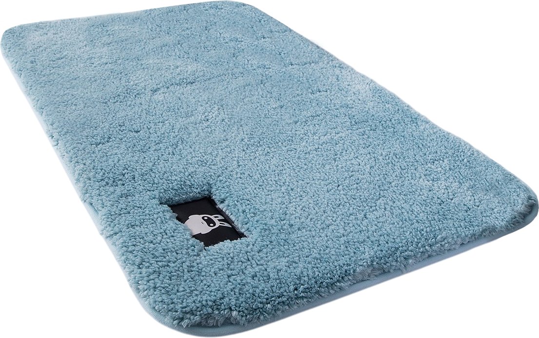 

Коврик для ванной Saniteco Плюшевый 6499002839D (50x80, синий)