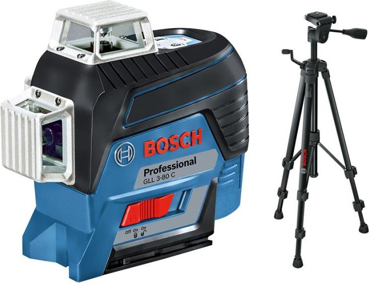 

Лазерный нивелир Bosch GLL 3-80 C Professional (со штативом BT 150)