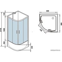 Душевая кабина WeltWasser WW500 Halle 801