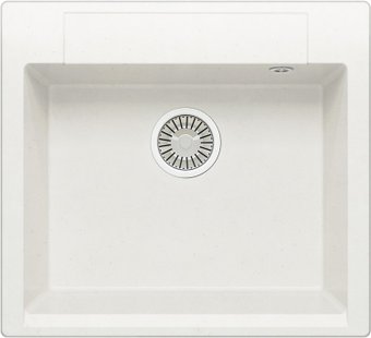 Кухонная мойка Polygran Argo-560 (белый хлопок 36)