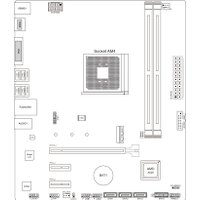 Материнская плата BIOSTAR A520MH Ver. 6.1