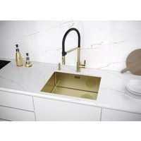 Дозатор для моющего средства Paulmark Decus D004-LG (светлое золото)