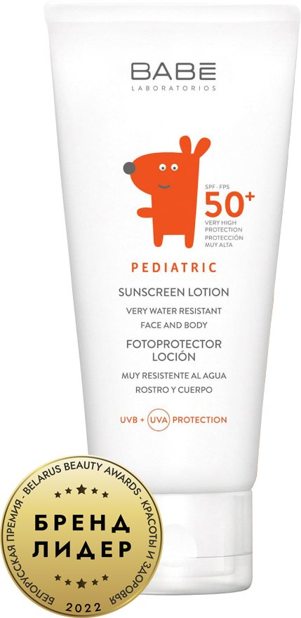 

Средства для загара, автозагар Laboratorios BABE Детский SPF 50+ (100мл)