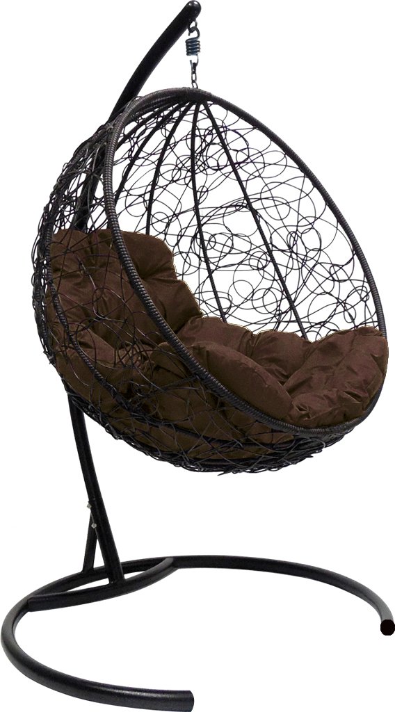 

Подвесное кресло M-Group Круг 11050405 (черный ротанг/коричневая подушка)