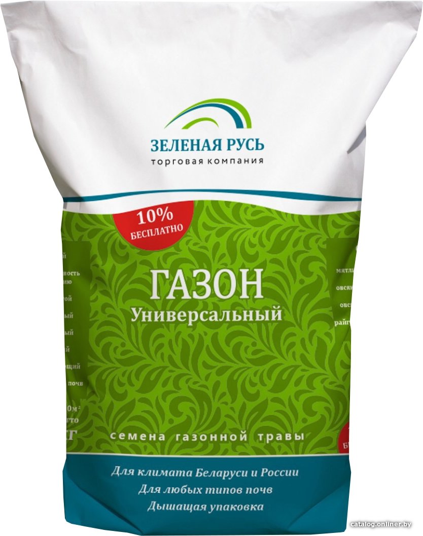 Семена Зеленая Русь Травосмесь Универсальная 20 кг