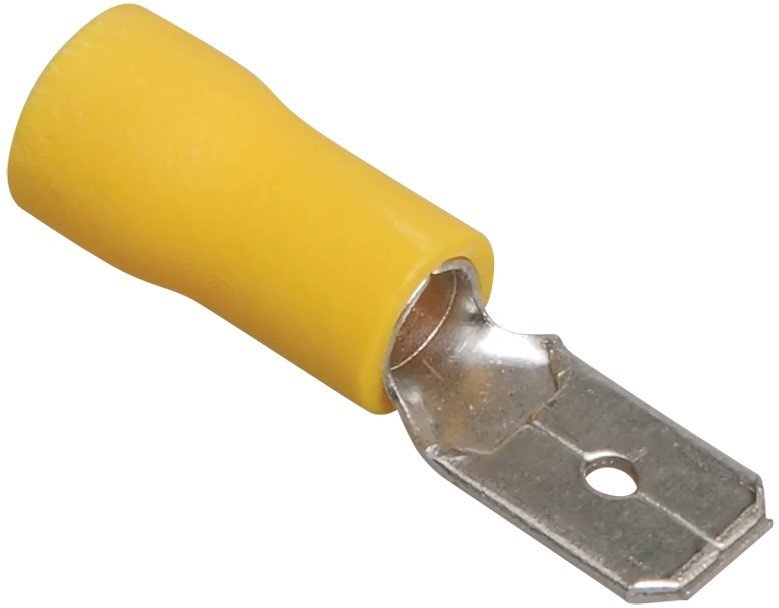 

Разъем плоский IEK Рпим URP10-006-D34-6 (100 шт, желтый)