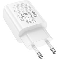 Сетевое зарядное Hoco N60 (белый)