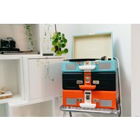 Виниловый проигрыватель Lenco TT-110 (черный/красный)