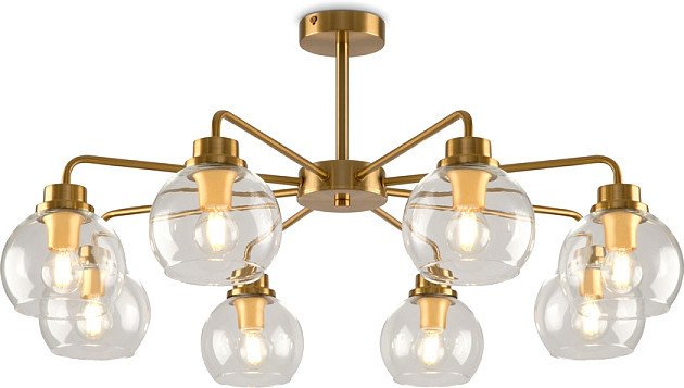 

Люстра средней высоты Freya Neptune FR5176PL-08BS