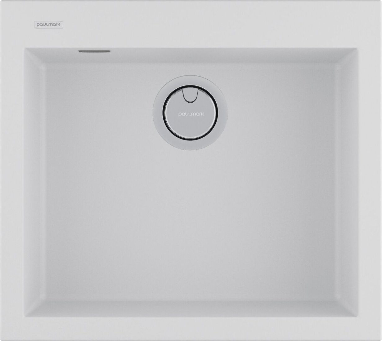 

Кухонная мойка Paulmark Decoration 56 PM935650-WH (белый)