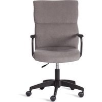 Офисное кресло TetChair Benefit флок (серый)