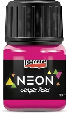Акриловая краска Pentart Neon 30 мл (розовый)