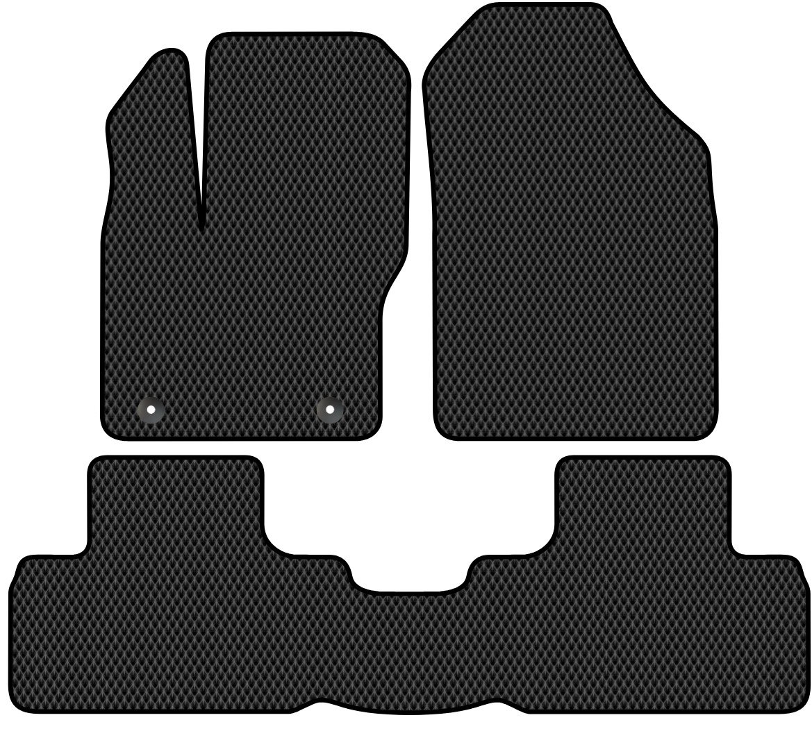 

Комплект ковриков для авто Alicosta BYD YUAN I (suv / SUV) 2018 - Н.В. (черный, ромб)