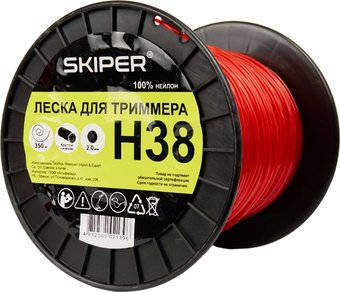 Леска для триммера Skiper H38