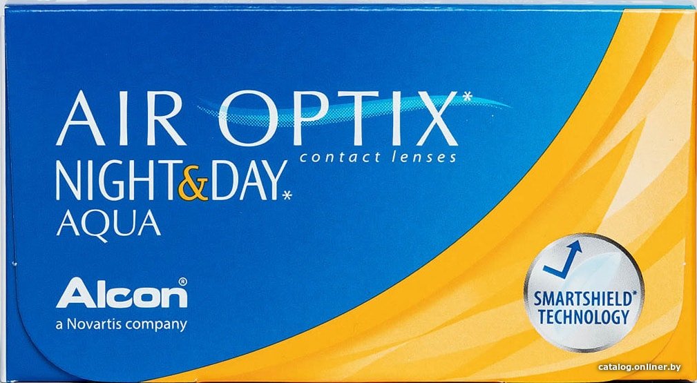 Контактные линзы Alcon Air Optix Night&Day Aqua -6 дптр 8.4 мм