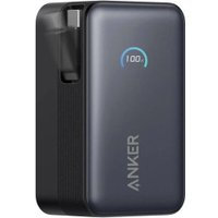 Внешний аккумулятор Anker Nano Power Bank Built-in USB-C A1638 45W 10000mAh (черный)
