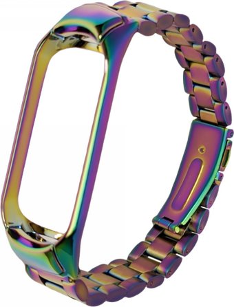 Браслет Mijobs блочный для Xiaomi Mi Band 3/4 (хамелеон)