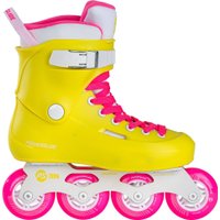 Роликовые коньки Powerslide Zoom Neon Yellow 80 908443 (р. 37-38, желтый)