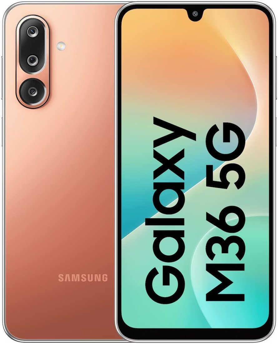 

Телефон Samsung Galaxy M36 5G SM-M366B 6GB/128GB (оранжевый)