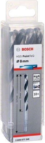 

Набор оснастки для электроинструмента Bosch 2608577248 (10 предметов)