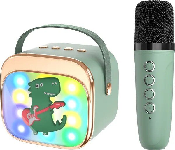 Беспроводная колонка Maxtop KK03 (динозавр, зеленый)