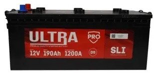 Автомобильный аккумулятор Ultra PRO L+ (190 А·ч)