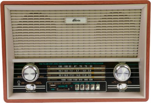 

Радиоприемник Ritmix RPR-101 (коричневый)