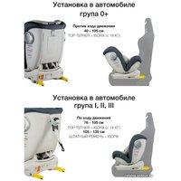 Детское автокресло Bubago Noxa (молочно-серый)