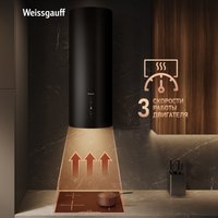 Кухонная вытяжка Weissgauff TUBUS 90 Black Edition (2025)