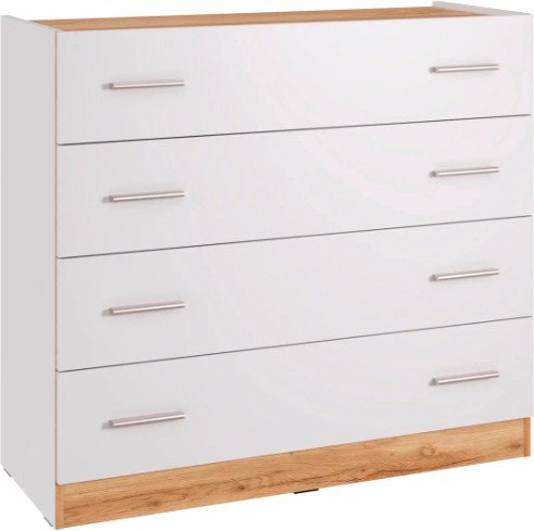 

Комод НК-Мебель Fresco КМ-100N 72518529 (белый/дуб вотан)