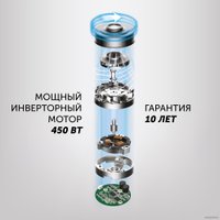 Вертикальный пылесос с влажной уборкой Polaris PVCS 7090 HandStickPRO Aqua