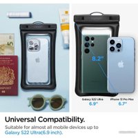 Чехол для телефона Spigen A610 Universal Waterproof Float AMP04529 (черный)