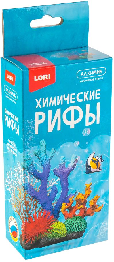 

Набор для опытов Lori Химические опыты. Химические рифы ОП-095
