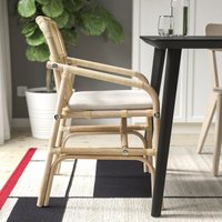 Стул с подлокотниками Ikea Salno 50551202