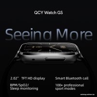 Умные часы QCY Watch GS (черный)