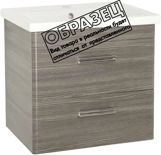 

Style Line Тумба под умывальник Лотос 55 (подвесная, для квадратной раковины)