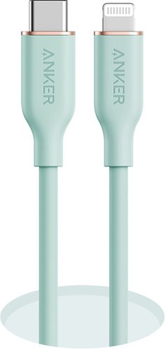 Кабель Anker 641 USB Type-C - Lightning (0.9 м, зеленый)