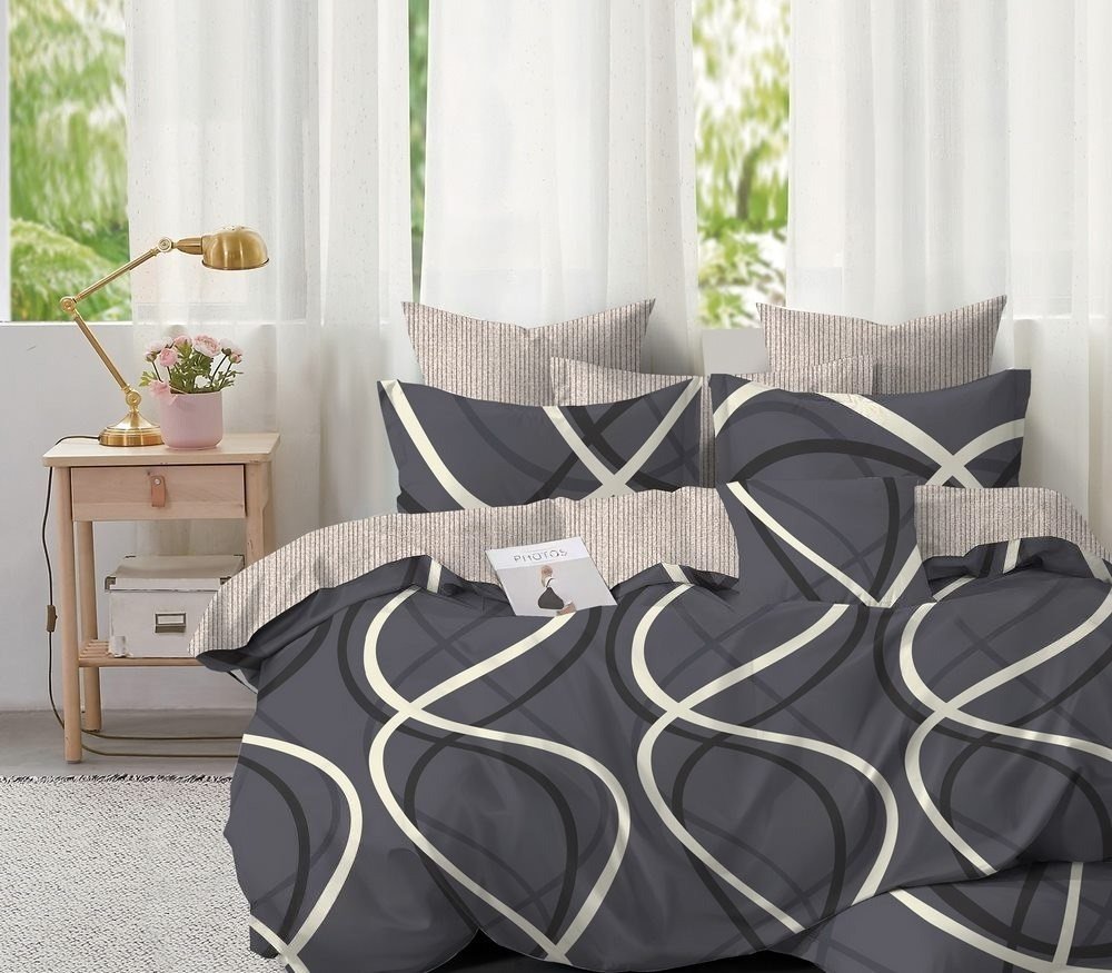 

Постельное белье Реноме 2сп Темно-синяя коллекция New St-2605 (сатин)