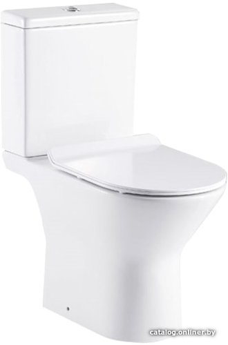 Унитаз напольный Bravat Cena CX21206UW-P-RUS+CY21206W-RUS