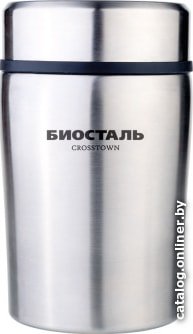 Термос для еды БИОСТАЛЬ NTD-500 0.5л (серебристый)