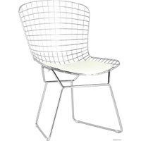 Стул Stool Group Bertoia (хром/белая подушка)