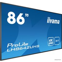 Интерактивная панель Iiyama LH8642UHS-B1