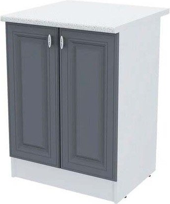 

Шкаф напольный Горизонт Настя 600 (графит софт)