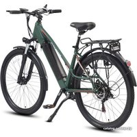 Электровелосипед White Siberia Camry Light (матовый зеленый)