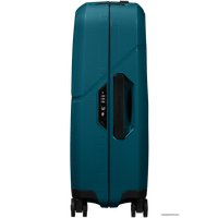 Чемодан-спиннер Samsonite Magnum Eco Petrol Blue 55 см (4 колеса)