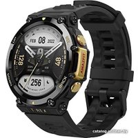 Умные часы Amazfit T-Rex 2 (звездно-черный/золотистый)
